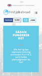 Mobile Screenshot of findjobabroad.com